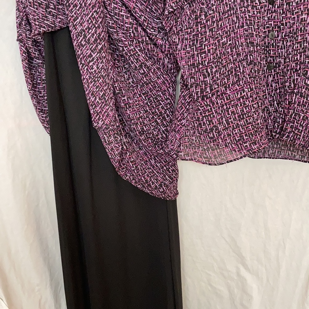Studio I sleeveless dress w/cover-up HOST PICK - Picture 5 of 8